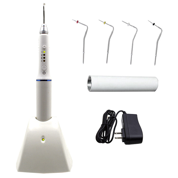 Dental Cordless Wireless Obturation System Endo Heat Pen + 2 Tips