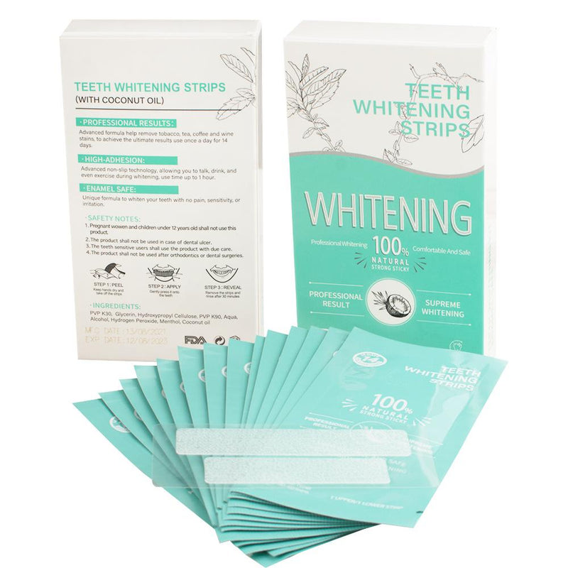 5 pcs Teeth Whitening Dry Strips 1 Hour High Adhesion, Non-Slip Formula