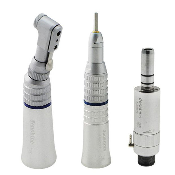 Dental E-TYPE micromotor polish contra angle +straight handpiece + Ele –  Denshine