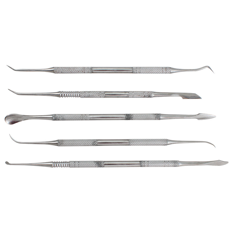 German Stainless Steel Wax Carving Tool Set - Surgical Dental Instrument  Kit-A+ Quality