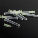 100pcs Endo Dental Irrigation Needle Syringes Notched Cleaning Tips