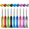 9pcs/Kit Dental Laboratory Implant Screwdriver Micro Screw Driver