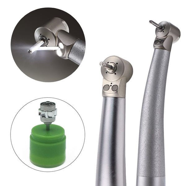 dental air Turbine with 2LED 3 water spray handpiece with light